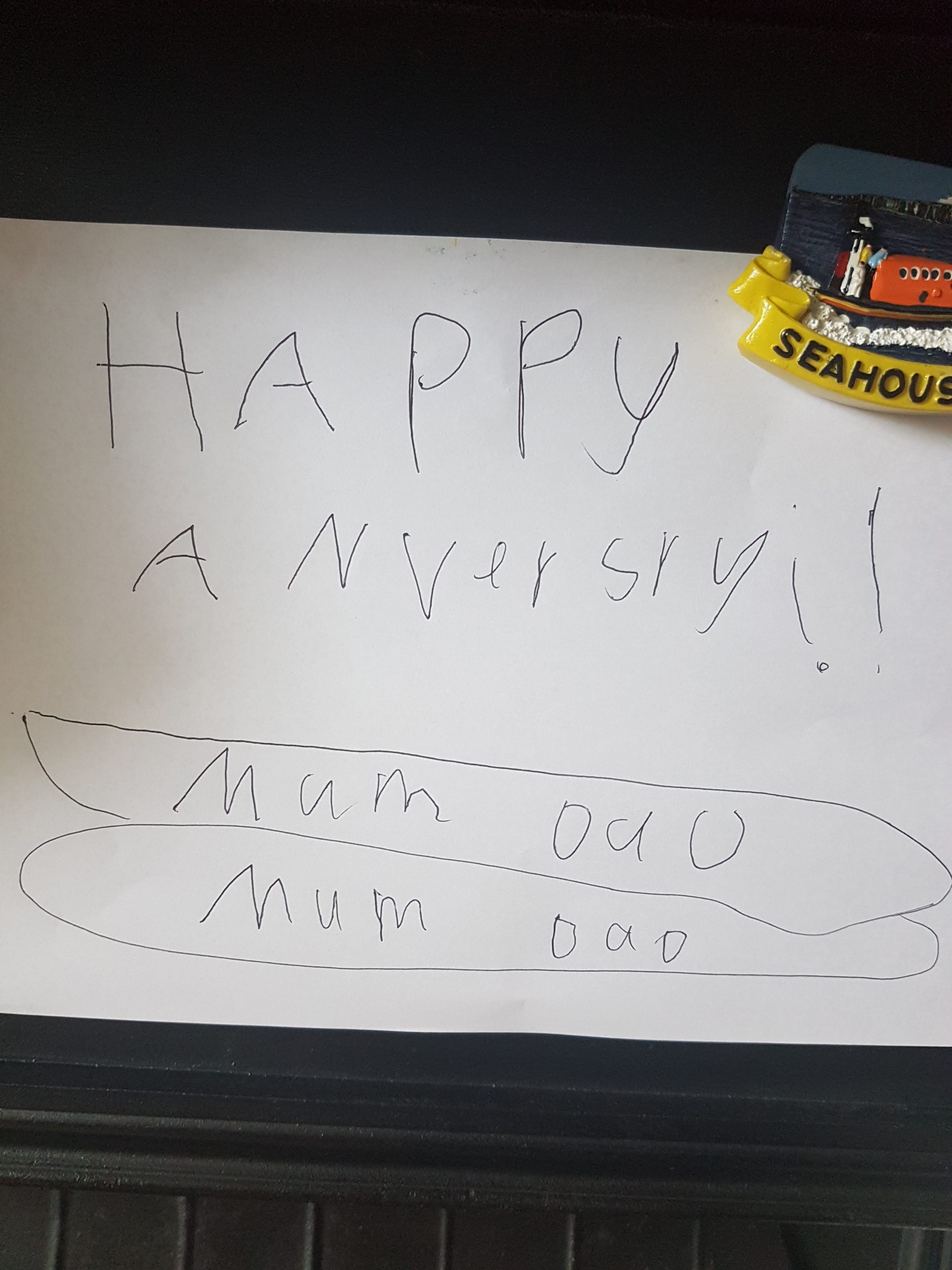 Wedding anniversary number 11 in self imposed lockdown with the kids