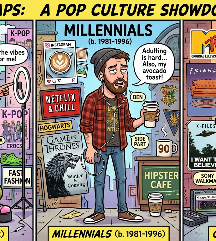 The Great Generational Showdown: X’s and Zzzzzzzss